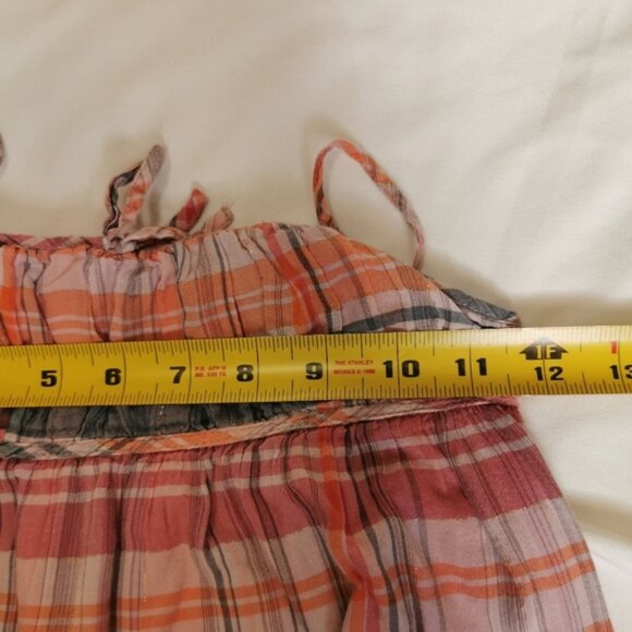 Gap Girls Cotton Tiered Sleeveless Dress Small - Picture 4 of 9